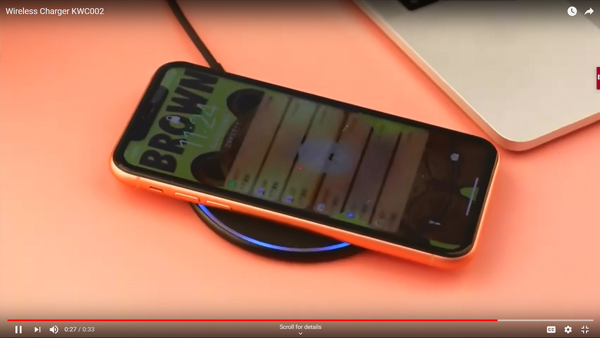 شاحن لاسلكي KWC002